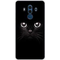 1001 coques Huawei Mate 10 Pro Yeux de chat bedrukt siliconen hoesje
