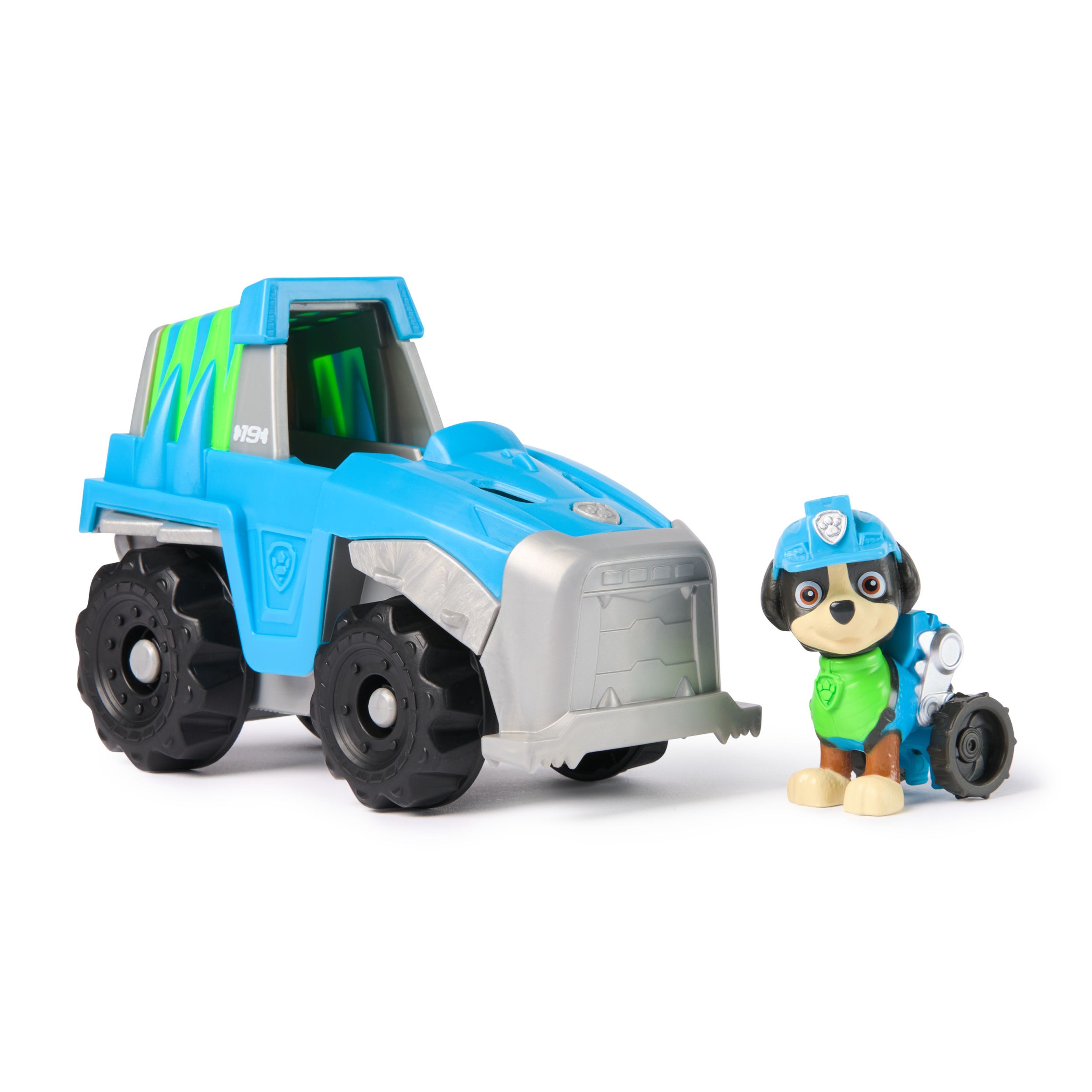 Spin Master PAW Patrol Rex's Dino-voertuig Speelgoedauto met Speelfiguur