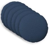 vidaXL Kussensloop 6 stuks HEERLEN Blauw Katoensatijn Ø 40 cm