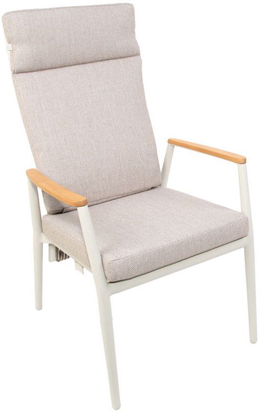 Oosterik Home Severance verstelbare dining stoel sunny creme