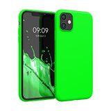 kwmobile telefoonhoesje geschikt voor Apple iPhone 11 - Hoesje voor smartphone - Back cover in neon groen