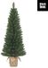 Black Box Trees Gerlos Kunstkerstboom in Jute - Kunst Kerstboom H90 x Ø41 cm - Groen