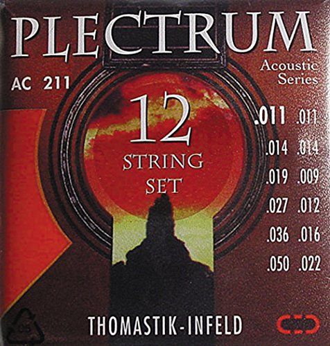 Thomastik AC211 Light 12-string Acoustic Guitar Strings - Nickel Free