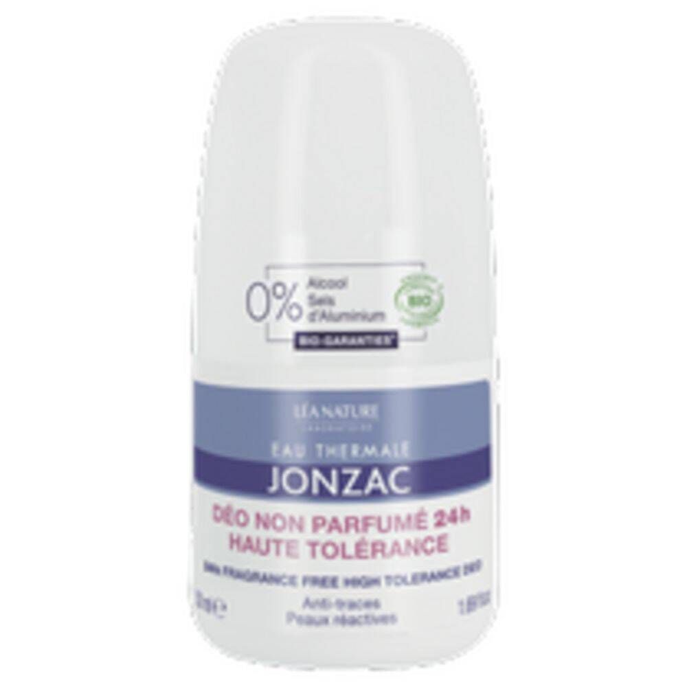 Jonzac Reactive 24h Fragrance Free High Tolerance Deo Roll-On Bio