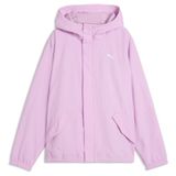 PUMA Veste ample avec doublure en peluche pour enfant, Mauve Glow Pink, 176