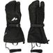Zanier 80° North 3-vinger, gants de ski, noir