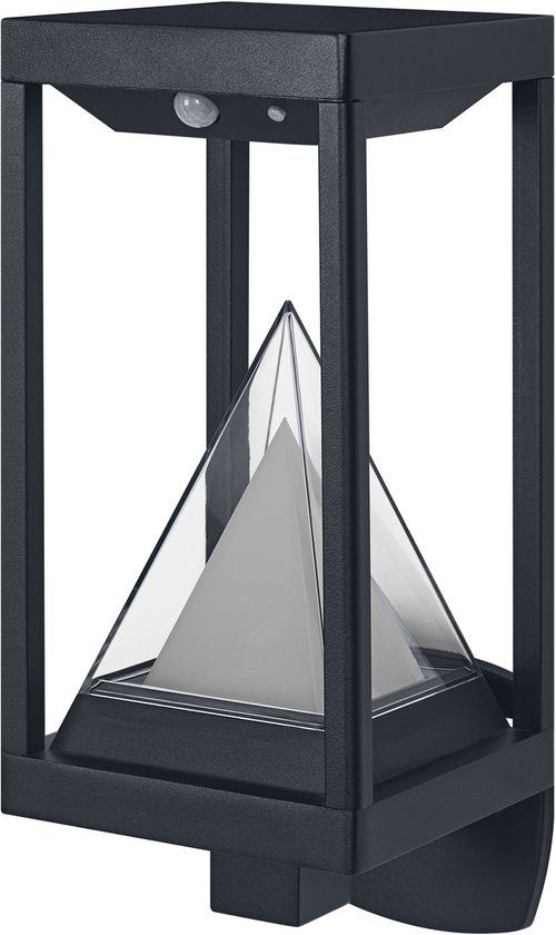 Osram SMART+ Bluetooth solar wandlamp, warm wit (3000K) en gekleurd licht, IP44