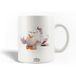 Keramische mokken maniacase Angry Birds White Pink