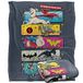 DC LEAGUE OF SUPER PETS Silky Touch Super Zachte Sprei Deken 152 x 127 cm