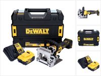 DeWalt DCW 682 P1T accu platte deuvelfrees 18 V 102 x 20 mm borstelloos + 1x accu 5.0 Ah + lader + TSTAK