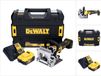 DeWalt DCW 682 P1T accu platte deuvelfrees 18 V 102 x 20 mm borstelloos + 1x accu 5.0 Ah + lader + TSTAK