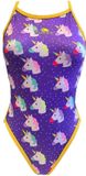 Turbo Unicorn Revolution Maillot de bain violet 3XL Femme