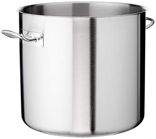 Lacor Steelpan met deksel - 45 cm - Roestvrij staal - 8414271039836