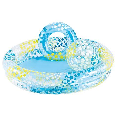 Intex 59460 - Kinderzwembad - Blauw - 122 cm