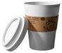 Merkloos Vuilnisbak Koffiekop Vorm Mini Afvalbak