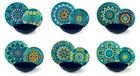 Excelsa Mandala Mediterraneo tafelservies, 18-delig, porselein, meerkleurig