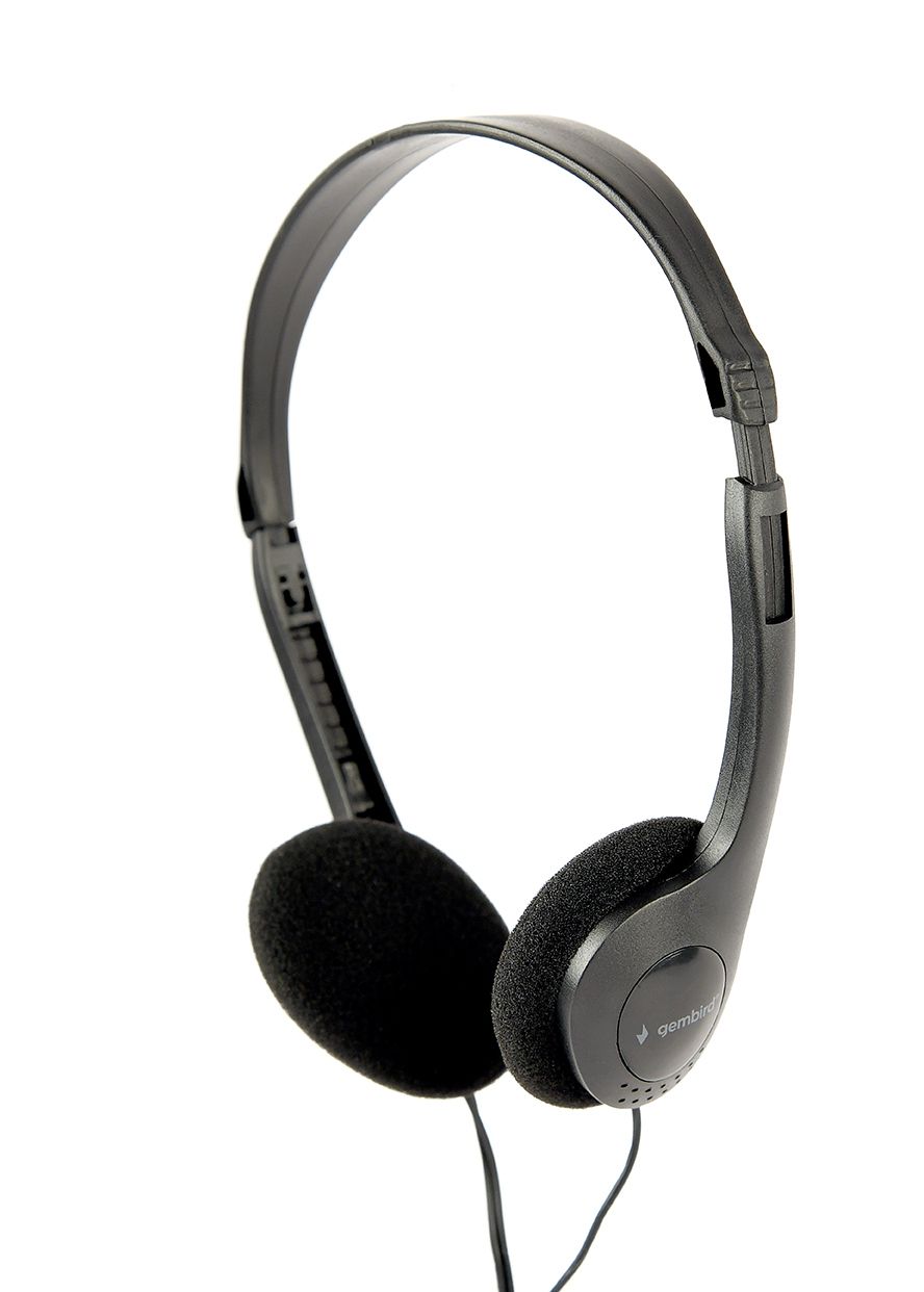 Gembird MHP-123 On-ear koptelefoon - Zwart