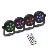 Ayra DanceFX Showtime Spot USB RGB pack de 4 projecteurs LED