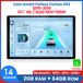 Awesafe Autoradio QLED 13,1 pouces - Android 14.0 - Apple Carplay & Android Auto - GPS Navigatie - Bluetooth & Wifi - Pour Smart Forfour Fortwo 453 (2015-2019)