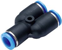 Tru Components Y-koppeling PW6-4 Buis-Ø: 6 mm, 4 mm 1 stuk
