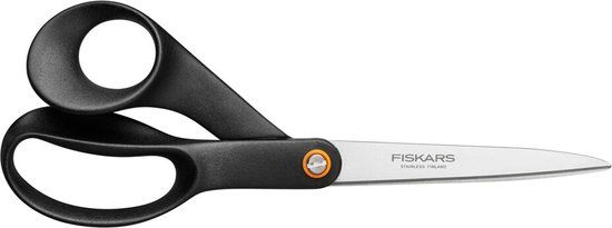 Fiskars Universele Schaar - Papierschaar - Rechtshandig - Zwart - 21 cm