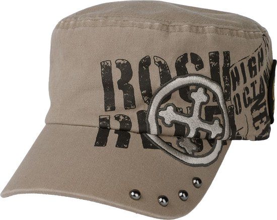 Rock Rebel by EMP Beige pet met eenvoudig design - Unisex - Standaard