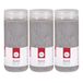 Hobby Fijn decoratie zand korrels - 3x - Argent - 475 ml