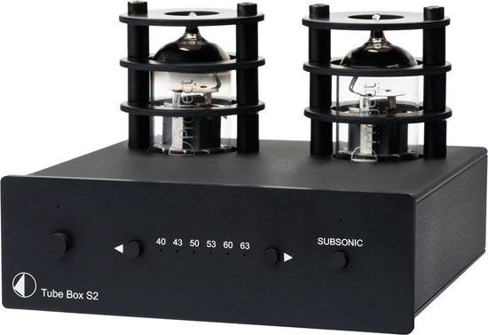 Pro-Ject Tube Box S2 Phono Voorversterker - Zwart
