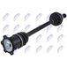 NTY NPW-AU-071 arbre de transmission avant gauche pour AUDI A6 Avant (4F5, C6) A6 Limousine (4F2, C6) A6 Allroad (4FH, C6)