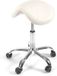 Sibel Saddle Stool White
