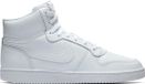 Nike Ebernon Mid Heren Sneakers - White/White