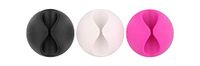 T 'nB clip1mix Passe kabels Pack van 6 Zwart/Wit/Roze