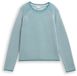 Tom Tailor - Pull en maille à col rond - Taille XXXL - tricot tressé teal