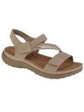 Rieker Platte Sandalen - Beige - Maat 37