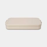 Brabantia Make & Take Lunchbox/Broodtrommel - Plat - Kunststof - Soft Beige