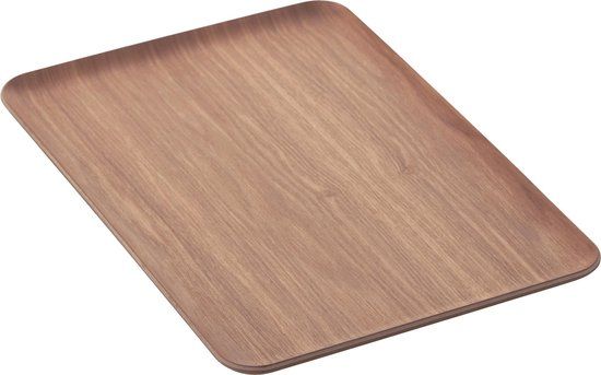 Point-Virgule Dienblad Walnoot 39 x 27 cm - Bamboe - Houtlook