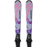 Salomon ski enfant Qst Cosmic Sky M + C5 GW (120cm - Bleu)