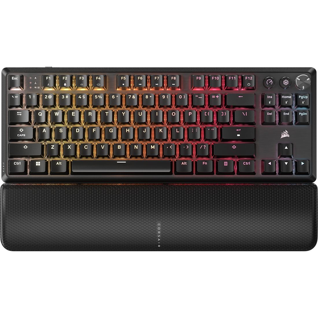 Corsair K70 CORE TKL Wireless Mechanical Gaming Keyboard - US Qwerty - RGB LED - MLX Red - Black