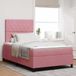 Maison Exclusive - Lit boxspring LED avec matelas Rosa 120 x 190 cm, velours