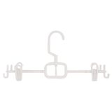 MSV 270 Kleerhanger met klemmen, 35 cm, kunststof, wit, 35 x 20 x 8 cm