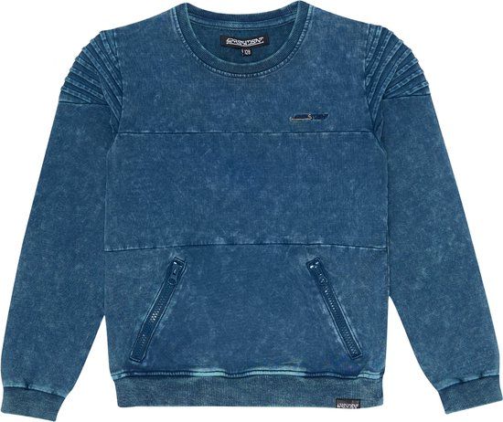 4PRESIDENT Sweater jongens - Blue - Maat 164