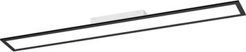 EGLO connect.z EGLO Moradillo LED Paneel - 119.5 x 14.5 cm - Zwart - Instelbaar wit licht