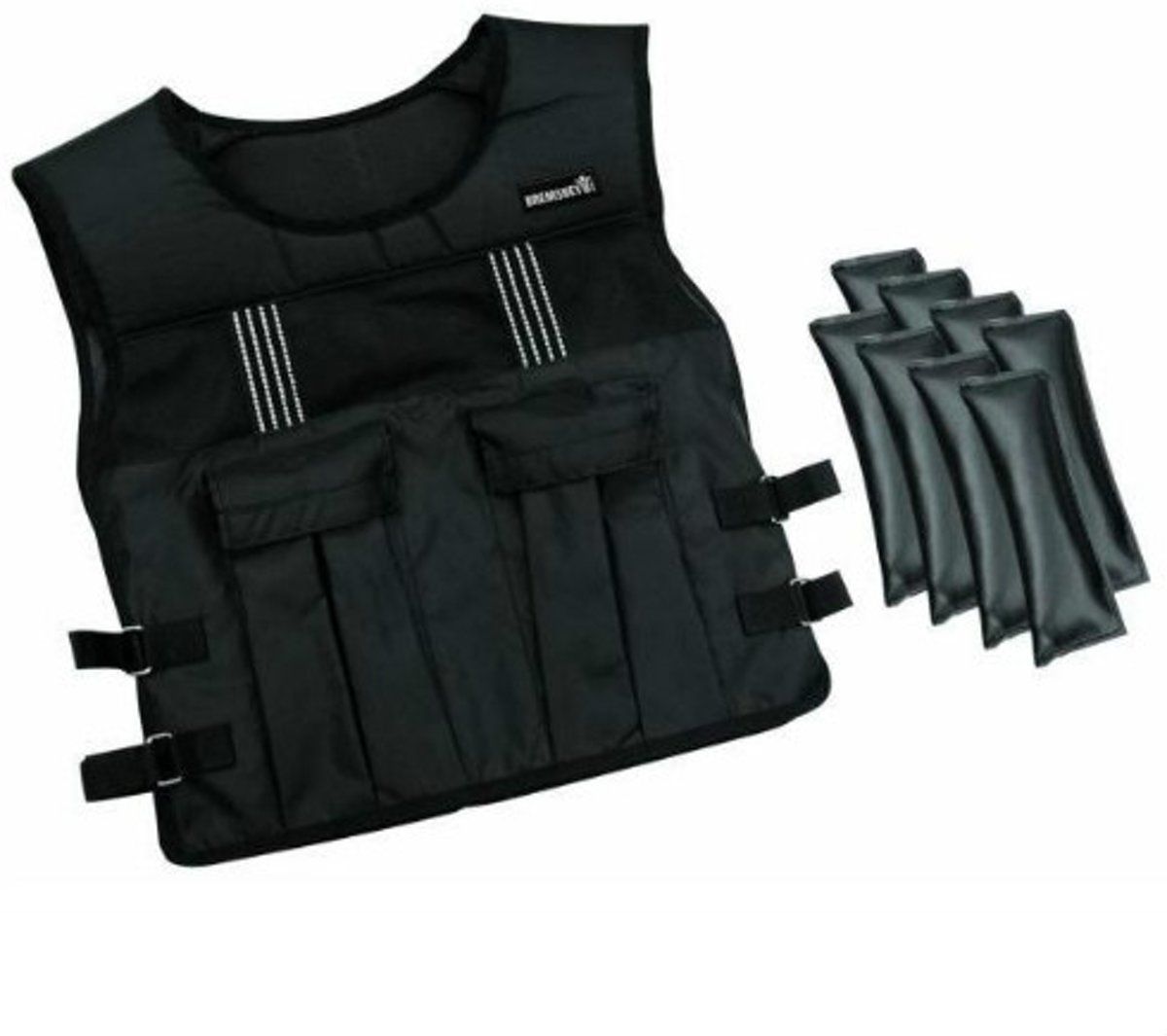 Tunturi Gewichtsvest 15 kg - Zwart