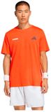 Adidas Tennis Hot Egg Graphic T-shirt Met Korte Mouwen Oranje S Man