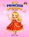 Princess Coloring Book for Kids Ages 4–8: Cute and Easy Princess Coloring Pages for Girls