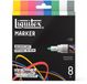 Liquitex 3699485 Acrylic Marker Set Dreamscape – 8 stuks – 2mm – Hoogdekkende verfmarkers – Pastel & fantasy kleuren