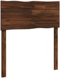 vidaXL Live Edge Hoofdbord ROSTOCK Donkerbruin 75 cm