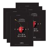 MCS Format Frame, Zwart, 12 x 12-Inch, Set van 6