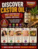 Discover Castor Oil: Simple Routines for Hair, Skin, Brows, Lashes, and Nails