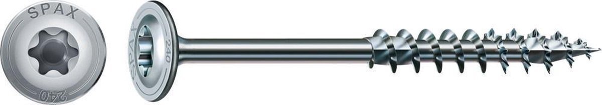 Spax Spax T-star plus tellerkopschroef Wirox 8.0x240mm torx T40